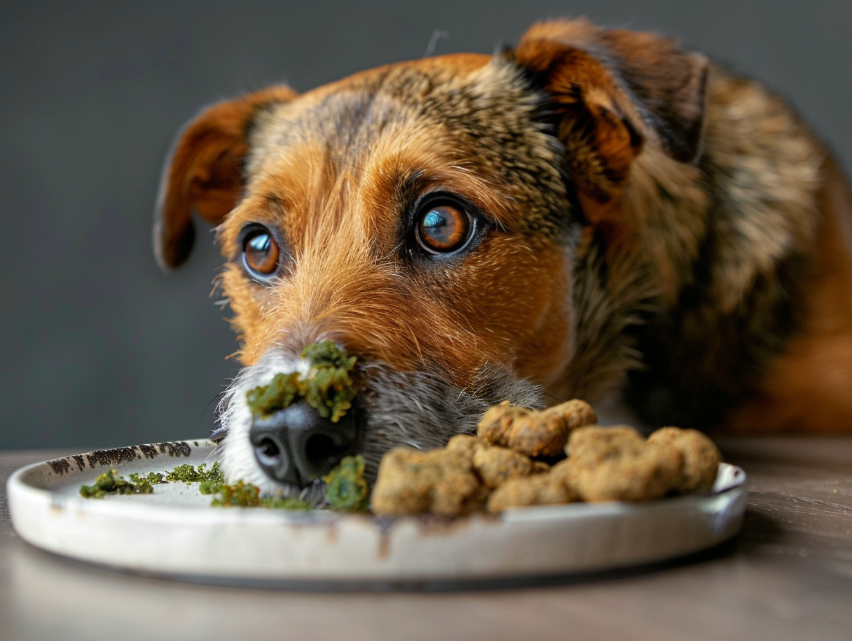 Dog vomits after eating dry food hotsell