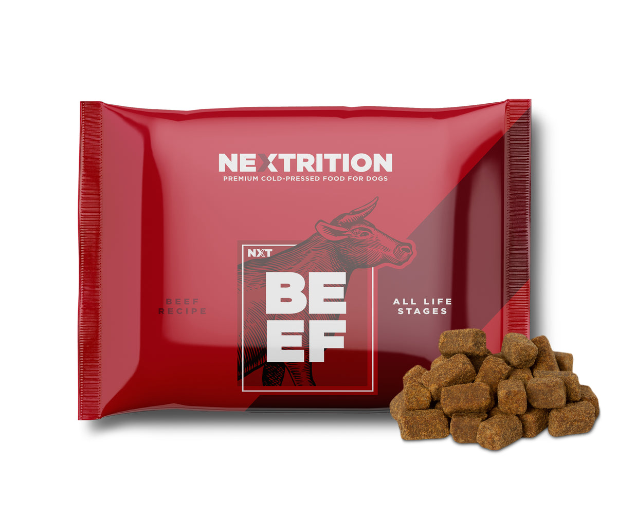 Beef Recipe Dog Food Sample